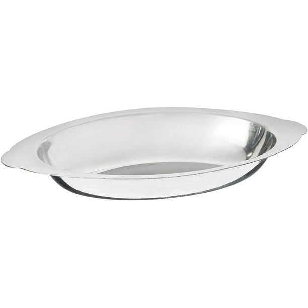 WinCo Ado-12 Stainless Steel Oval AU Gratin Dish 12-ounce for sale online